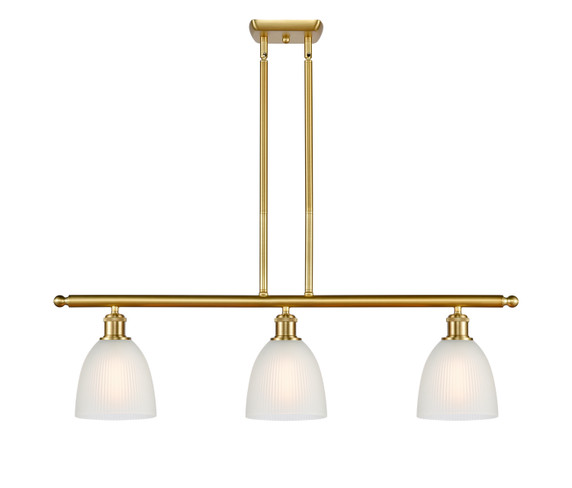 Linear/Island 3 Light Bar by Innovations ( 405 | 516-3I-SG-G381-LED Ballston ) 