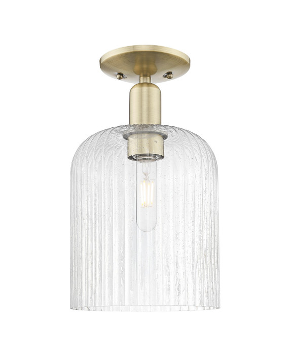Semi-Flush Mts. Glass Down by Innovations ( 405 | 716-1C-AB-G559-8SDY Arcadia ) 