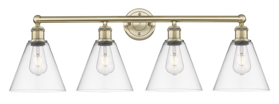 Bathroom Fixtures Four Lights by Innovations ( 405 | 616-4W-AB-GBC-82 Edison ) 