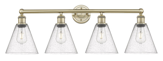 Bathroom Fixtures Four Lights by Innovations ( 405 | 616-4W-AB-GBC-84 Edison ) 