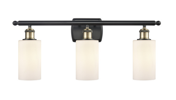 Bathroom Fixtures Three Lights by Innovations ( 405 | 516-3W-BAB-G801-LED Ballston ) 