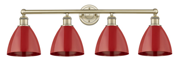 Bathroom Fixtures Four Lights by Innovations ( 405 | 616-4W-AB-MBD-75-RD Edison ) 