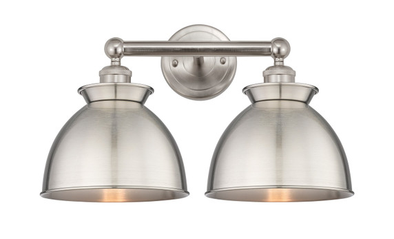Bathroom Fixtures Two Lights by Innovations ( 405 | 616-2W-SN-M14-SN Edison ) 