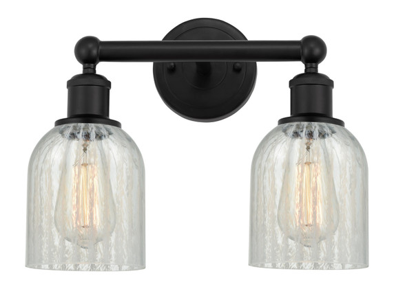 Bathroom Fixtures Two Lights by Innovations ( 405 | 616-2W-BK-G2511 Edison ) 