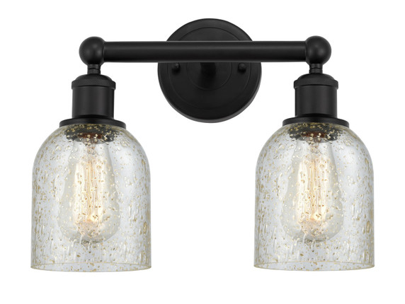 Bathroom Fixtures Two Lights by Innovations ( 405 | 616-2W-BK-G259 Edison ) 