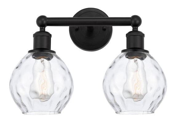 Bathroom Fixtures Two Lights by Innovations ( 405 | 616-2W-BK-G362 Edison ) 