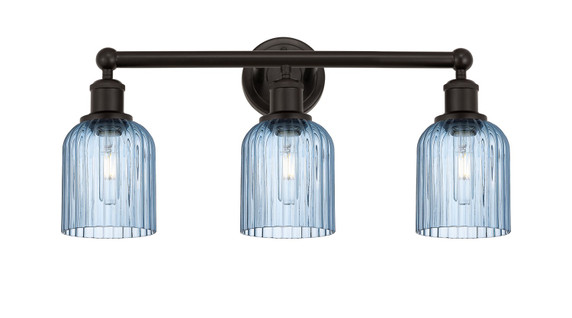 Bathroom Fixtures Three Lights by Innovations ( 405 | 616-3W-OB-G559-5BL Edison ) 