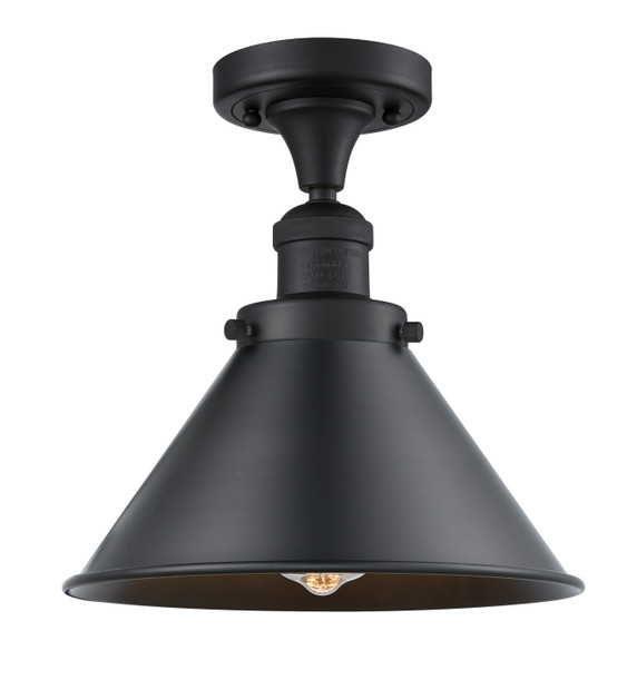 Semi-Flush Mts. Directional by Innovations ( 405 | 517-1CH-BK-M10-BK-LED Franklin Restoration ) 