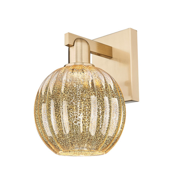Sconces Single Glass by Innovations ( 405 | 716-1W-CB-G458-7ME Arcadia ) 