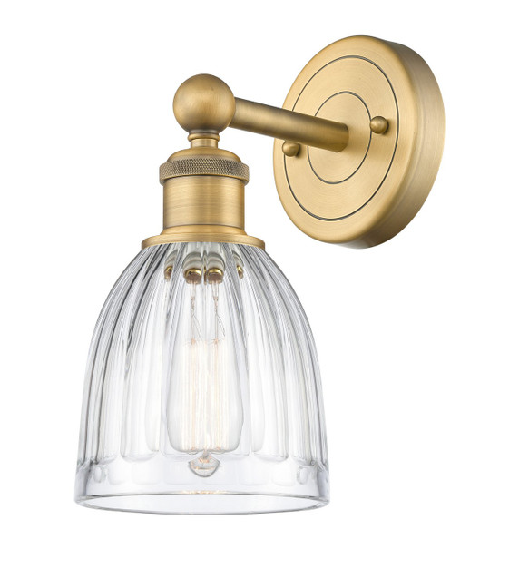 Sconces Single Glass by Innovations ( 405 | 616-1W-BB-G442 Edison ) 