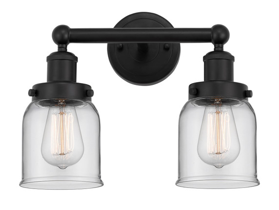 Bathroom Fixtures Two Lights by Innovations ( 405 | 616-2W-BK-G52 Edison ) 
