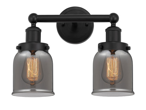 Bathroom Fixtures Two Lights by Innovations ( 405 | 616-2W-BK-G53 Edison ) 