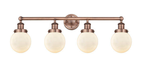 Bathroom Fixtures Four Lights by Innovations ( 405 | 616-4W-AC-G201-6 Edison ) 