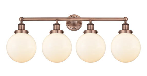 Bathroom Fixtures Four Lights by Innovations ( 405 | 616-4W-AC-G201-8 Edison ) 
