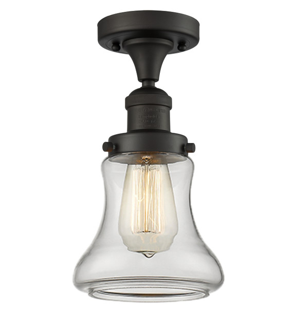 Semi-Flush Mts. Glass Down by Innovations ( 405 | 517-1CH-OB-G192 Franklin Restoration ) 