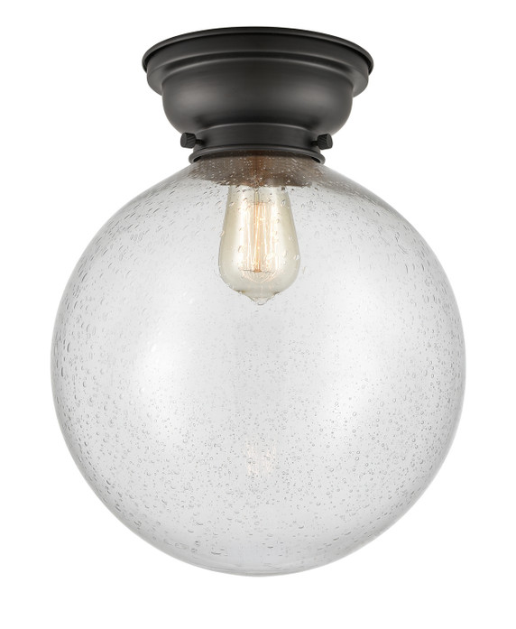 Flush Mounts Glass Down by Innovations ( 405 | 623-1F-BK-G204-12 Franklin Restoration ) 