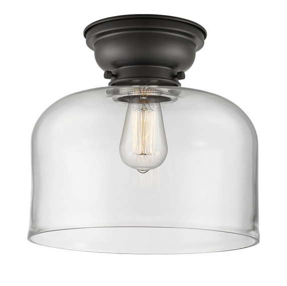 Flush Mounts Glass Down by Innovations ( 405 | 623-1F-BK-G72-L-LED Franklin Restoration ) 