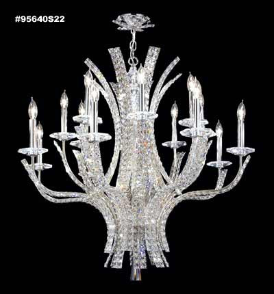 Mid. Chandeliers Candle by James R. Moder ( 64 | 95640S22 Eclipse Fashion ) 