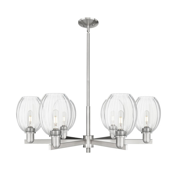 Mid. Chandeliers Glass Up by Innovations ( 405 | 716-6CR-SN-G459-6CL Arcadia ) 