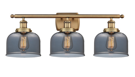 Bathroom Fixtures Three Lights by Innovations ( 405 | 916-3W-BB-G73-LED Ballston Urban ) 