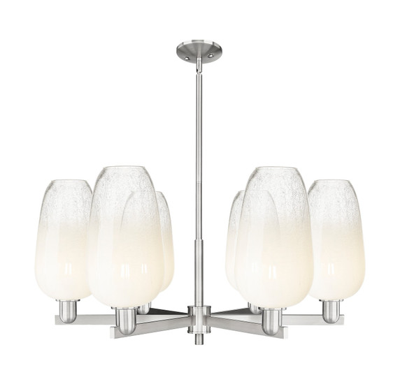 Mid. Chandeliers Glass Up by Innovations ( 405 | 716-6CR-SN-G484-7OP Arcadia ) 