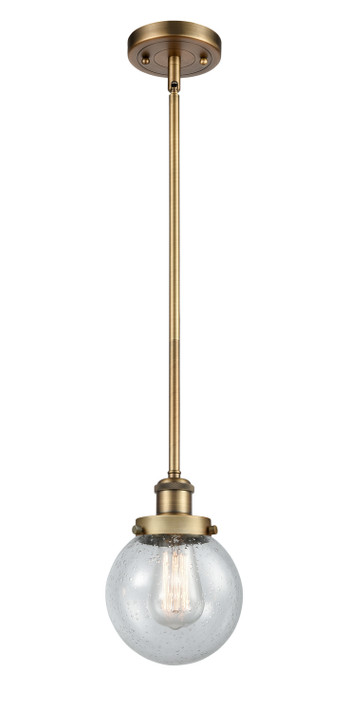 Mini Pendants Glass Down by Innovations ( 405 | 916-1S-BB-G204-6-LED Ballston Urban ) 