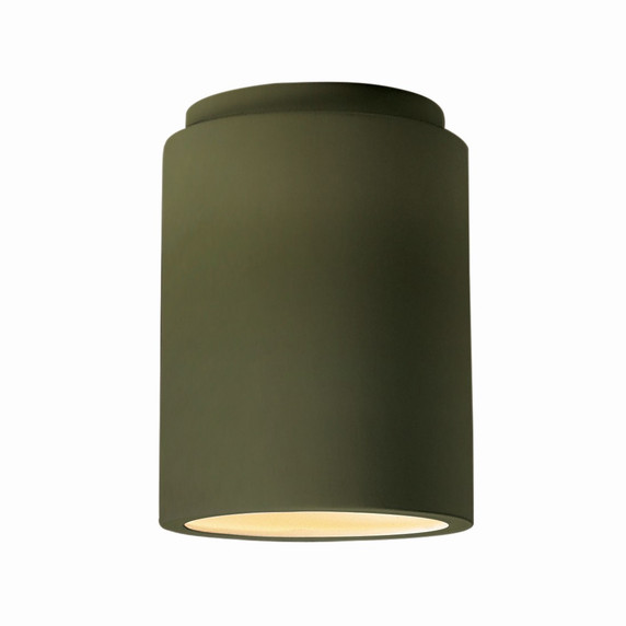 Exterior Ceiling Mount by Justice Designs ( 102 | CER-6100W-MGRN Radiance ) 