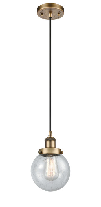 Mini Pendants Cable by Innovations ( 405 | 916-1P-BB-G204-6-LED Ballston Urban ) 