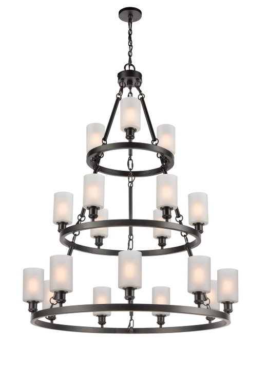 Large Chandeliers Glass Shade by Innovations ( 405 | 82034-BK-G801-LED Ballston ) 