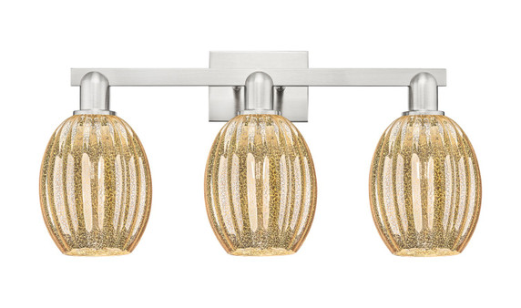 Bathroom Fixtures Three Lights by Innovations ( 405 | 716-3W-SN-G459-6ME Arcadia ) 