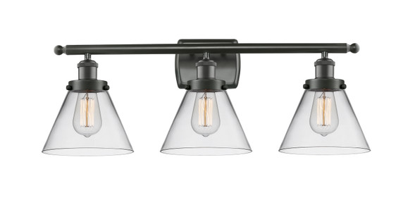 Bathroom Fixtures Three Lights by Innovations ( 405 | 916-3W-OB-G42 Ballston Urban ) 