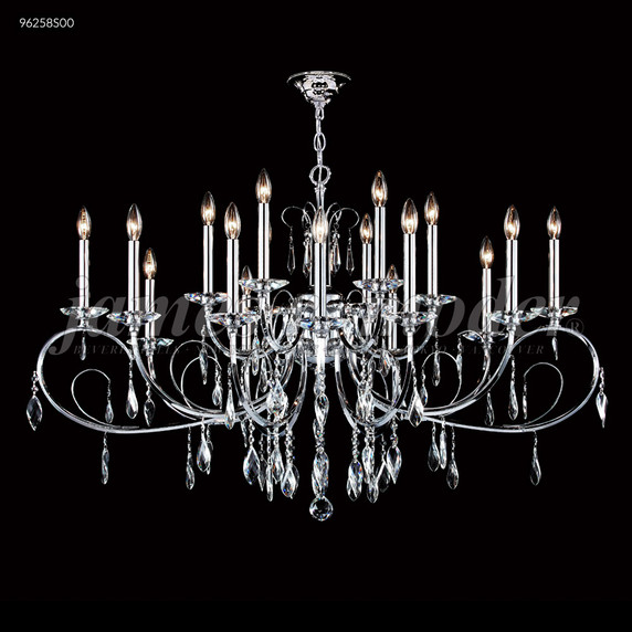 Large Chandeliers Candle by James R. Moder ( 64 | 96258S00 Sculptured Crystal Leaf ) 