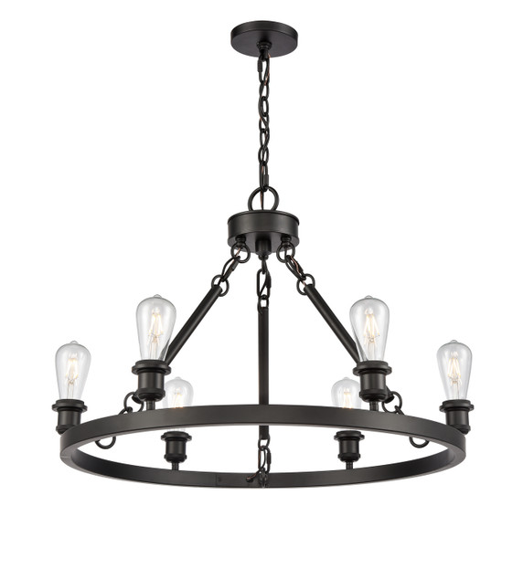Mid. Chandeliers Candle by Innovations ( 405 | 830-BK Ballston ) 