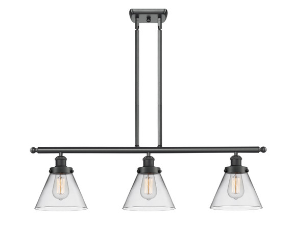 Linear/Island 3 Light Bar by Innovations ( 405 | 916-3I-BK-G42-LED Ballston Urban ) 