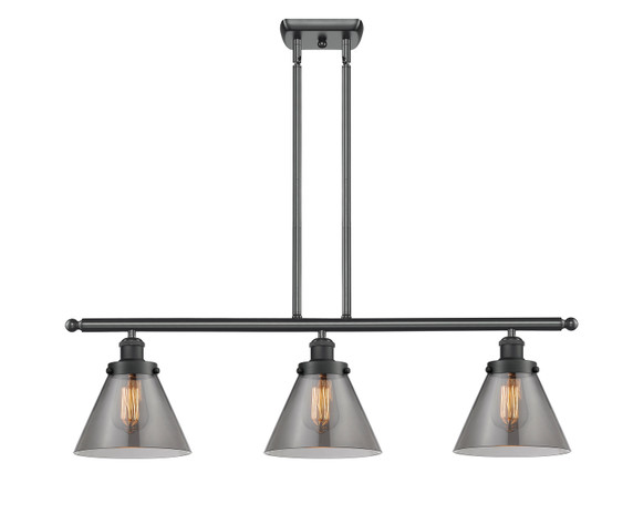 Linear/Island 3 Light Bar by Innovations ( 405 | 916-3I-BK-G43-LED Ballston Urban ) 