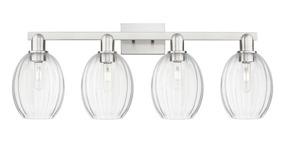 Bathroom Fixtures Four Lights by Innovations ( 405 | 716-4W-SN-G459-6CL Arcadia ) 