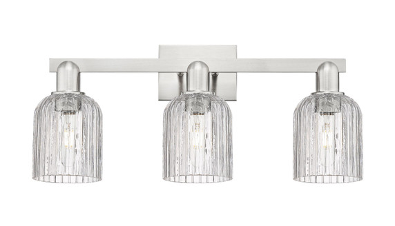 Bathroom Fixtures Three Lights by Innovations ( 405 | 716-3W-SN-G559-5CL Arcadia ) 