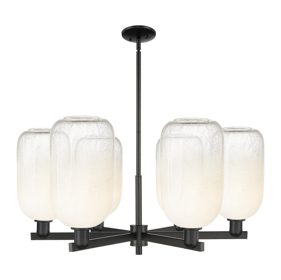 Mid. Chandeliers Glass Up by Innovations ( 405 | 716-6CR-BK-G482-7OP Arcadia ) 