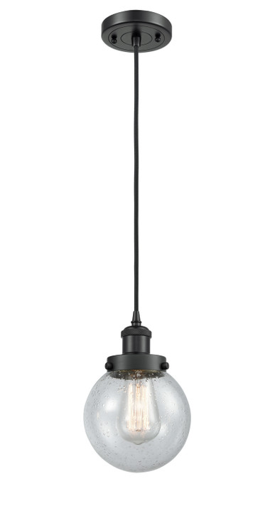 Mini Pendants Cable by Innovations ( 405 | 916-1P-BK-G204-6-LED Ballston Urban ) 