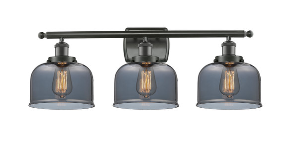 Bathroom Fixtures Three Lights by Innovations ( 405 | 916-3W-OB-G73 Ballston Urban ) 