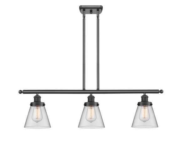 Linear/Island 3 Light Bar by Innovations ( 405 | 916-3I-BK-G62 Ballston Urban ) 
