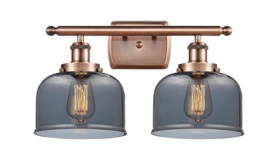 Bathroom Fixtures Two Lights by Innovations ( 405 | 916-2W-AC-G73 Ballston Urban ) 