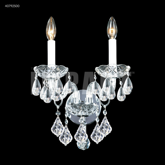Sconces Double Candle by James R. Moder ( 64 | 40792S00 Palace Ice ) 