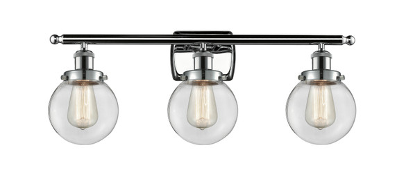 Bathroom Fixtures Three Lights by Innovations ( 405 | 916-3W-PC-G202-6 Ballston Urban ) 