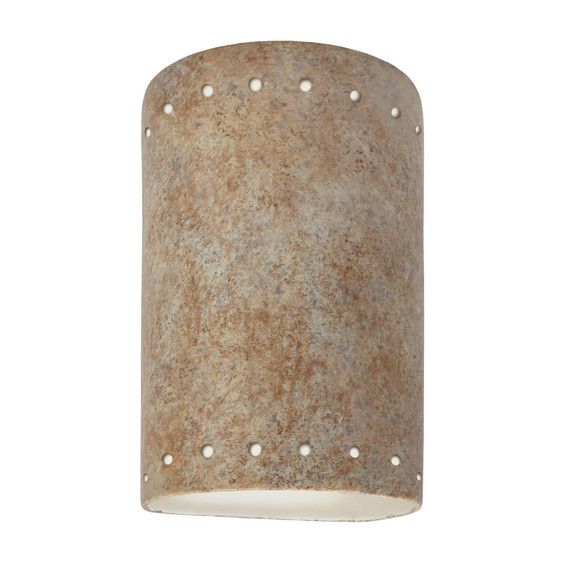 Exterior Wall Mt./Flush by Justice Designs ( 102 | CER-0995W-NAVR Ambiance ) 