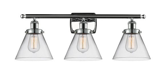 Bathroom Fixtures Three Lights by Innovations ( 405 | 916-3W-PC-G42 Ballston Urban ) 
