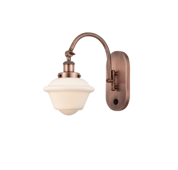 Sconces Single Glass by Innovations ( 405 | 918-1W-AC-G531 Franklin Restoration ) 