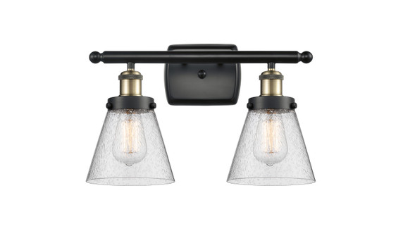 Bathroom Fixtures Two Lights by Innovations ( 405 | 916-2W-BAB-G64-LED Ballston Urban ) 