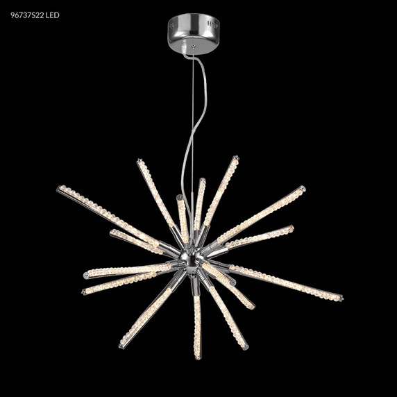 Large Chandeliers Starburst by James R. Moder ( 64 | 96737S22LED Pyramid ) 