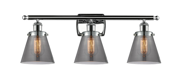 Bathroom Fixtures Three Lights by Innovations ( 405 | 916-3W-PC-G63-LED Ballston Urban ) 